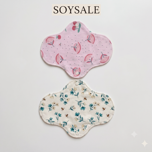 SOYSALE | Yıkanabilir Doğal Kadın Pedi Normal