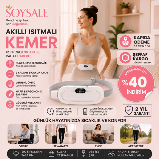SOYSALE | Isı ve Titreşimli Kemer